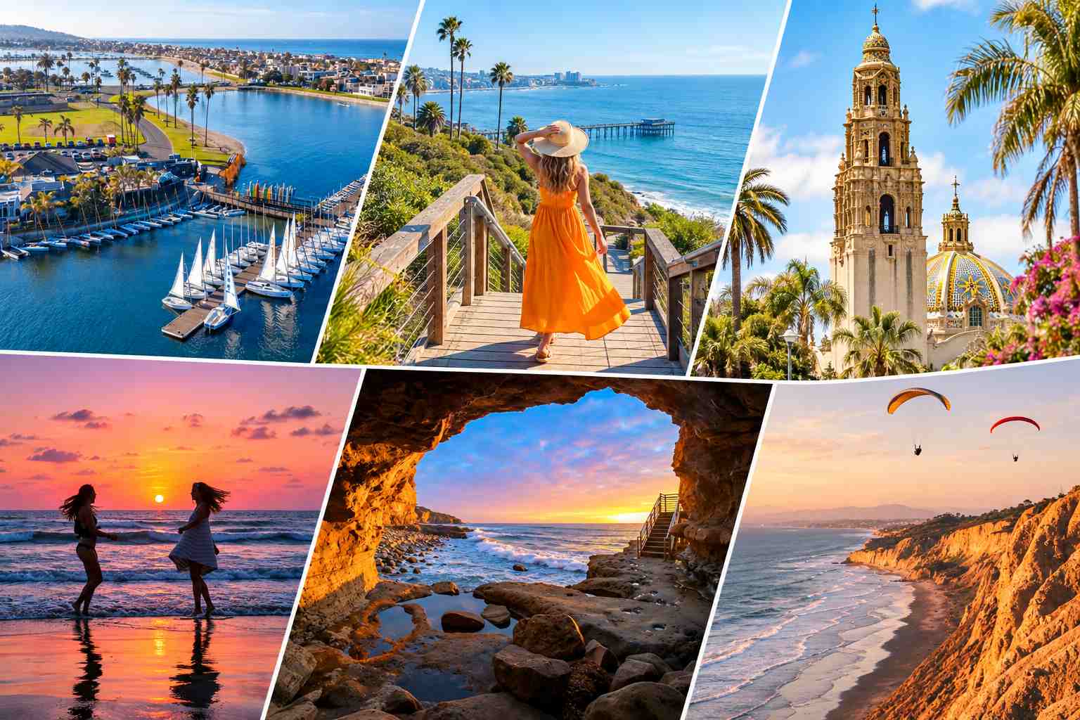 San Diego travel planning with La Jolla Coronado Balboa Park beaches and scenic routes